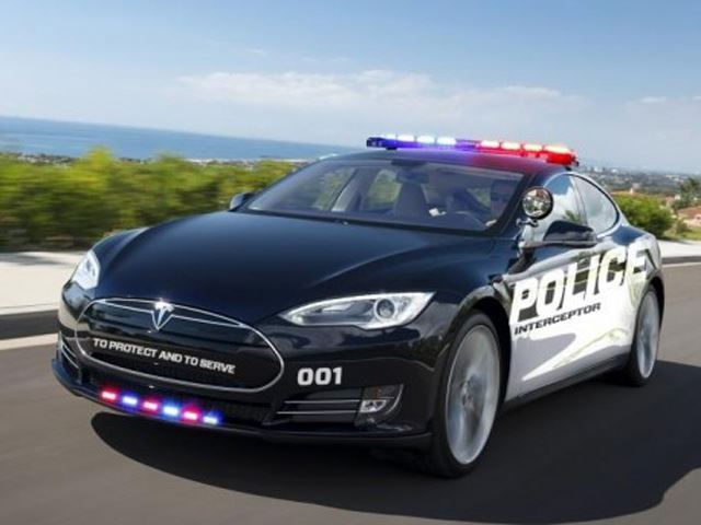 Tesla-police-car