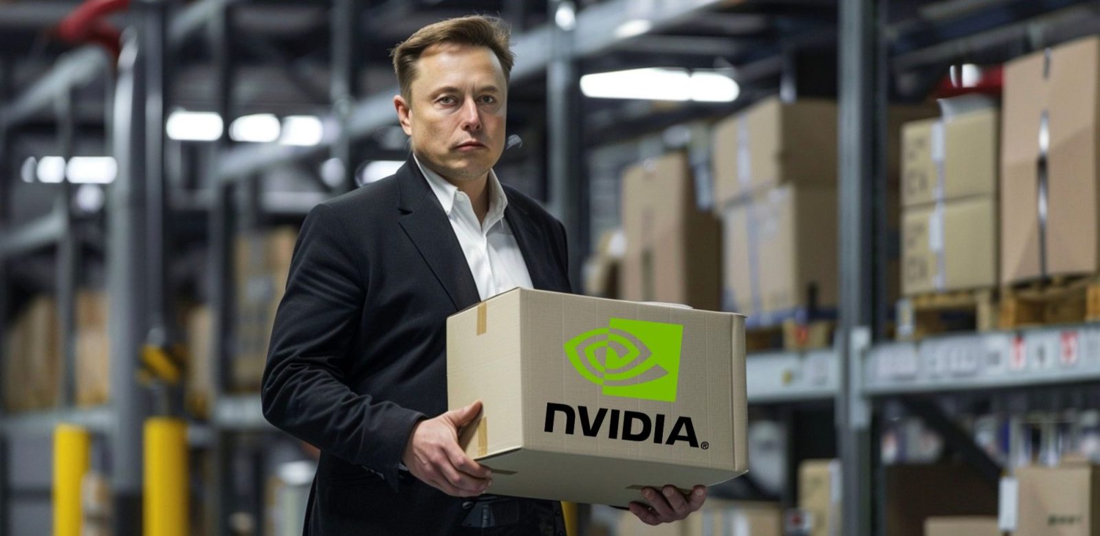 Elon Musk nvidia GPUs