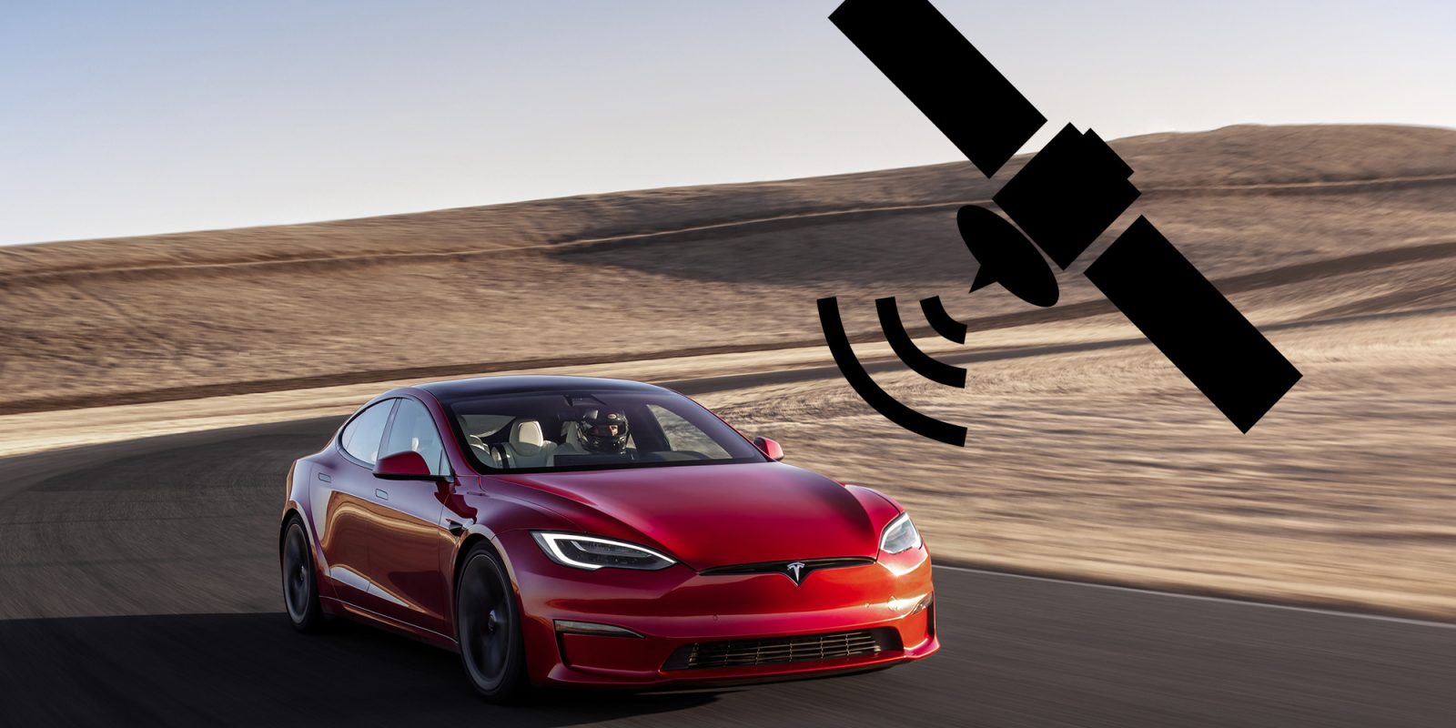 Tesla satellite starlink connection