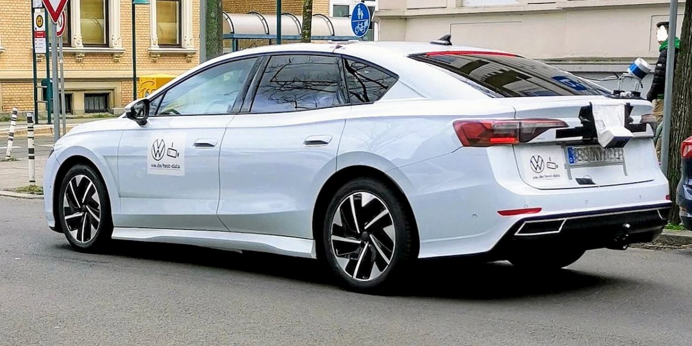 VW-electric-sedan-spotted