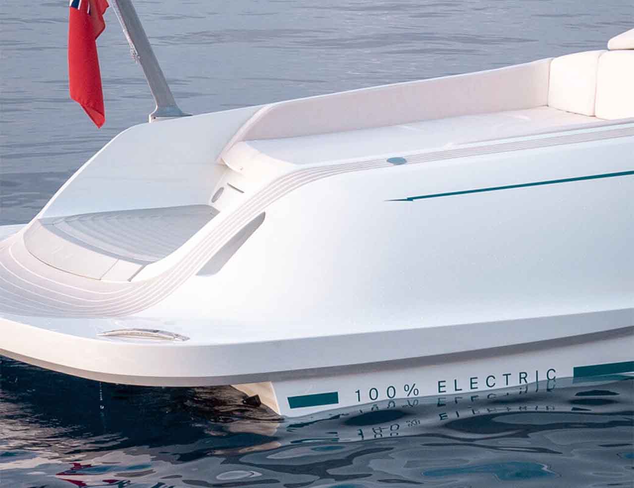 спортивная электрическая лодка