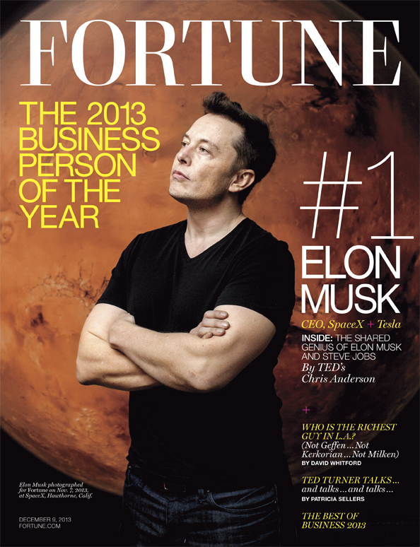 Tesla CEO Elon Musk is Fortune's Business Person of the Year - Electrek