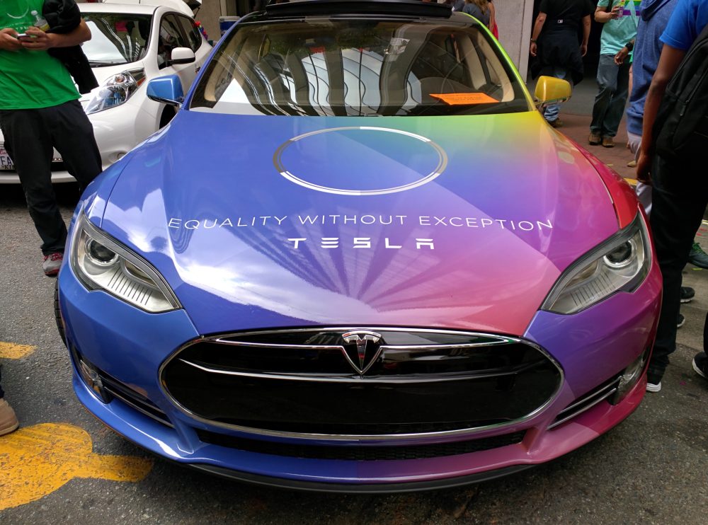 Tesla's Model S Pridemobile shows 'equality without exception' Electrek