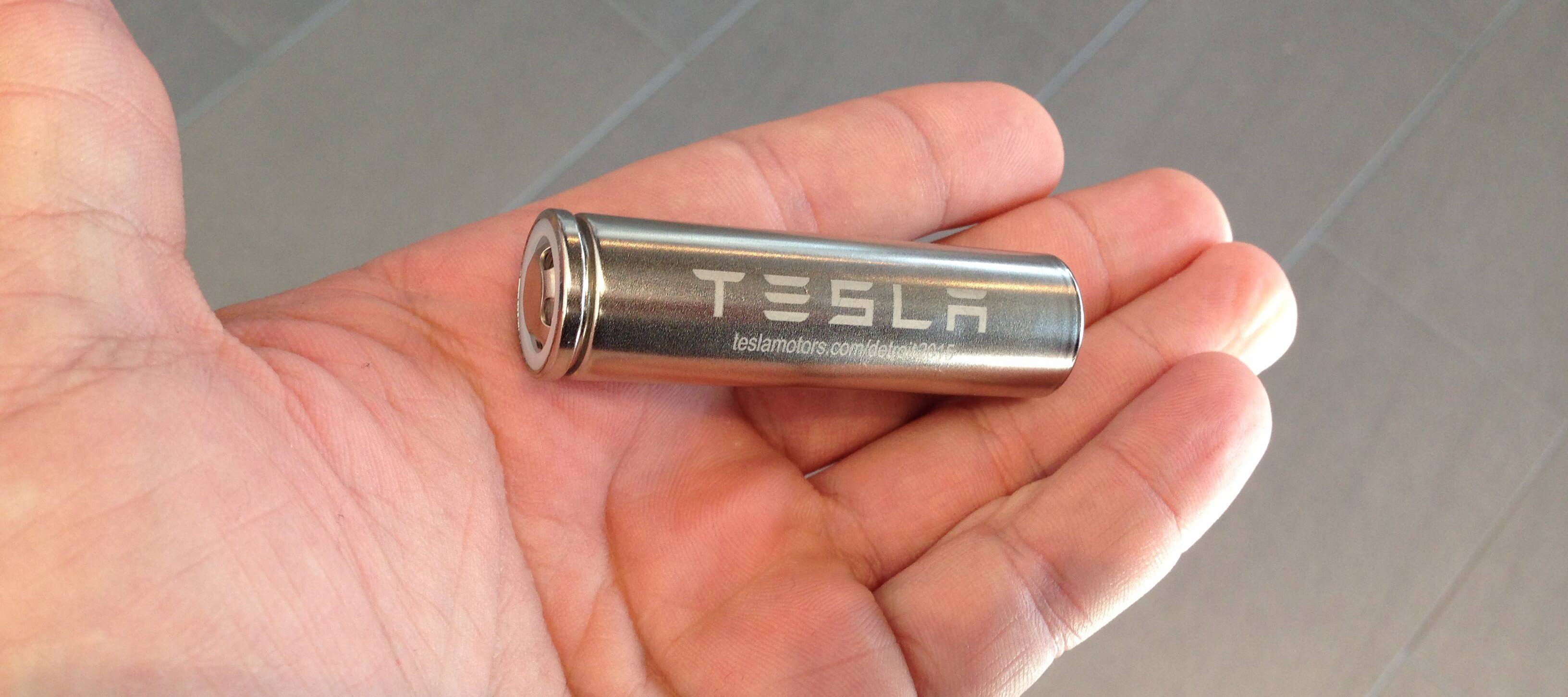 tesla battery cells