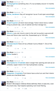 Tesla CEO Elon Musk Tweetstorms (update: Deleted) Model X details and ...