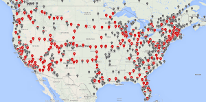 Tesla added over 850 charging stations across the US in 12 months ...