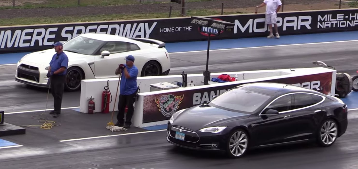 tesla releases a launch mode feature to help performance model s owners drag race