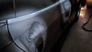 Tesla door handles ice