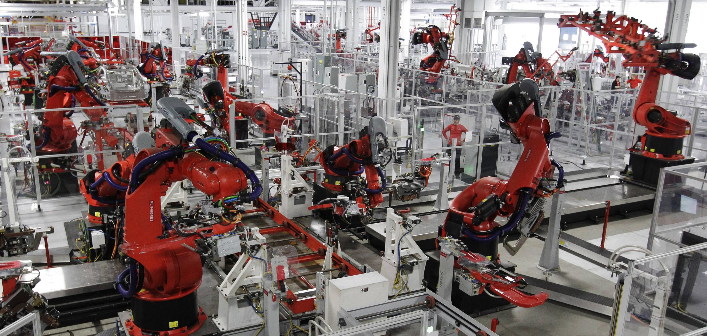 Rare Look Inside Tesla s Fremont Factory And Model X Assembly Line Rare Look Inside Tesla s Fremont Factory And Model X Assembly Line