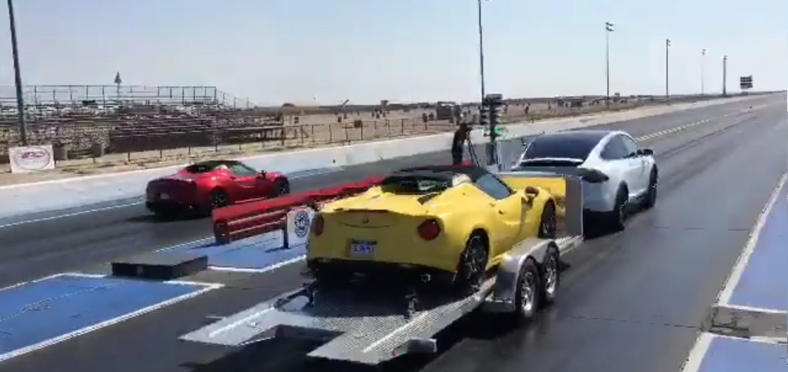 Ridiculous Tesla Drag Race Alfa Romeo Vs Alfa Romeo Being