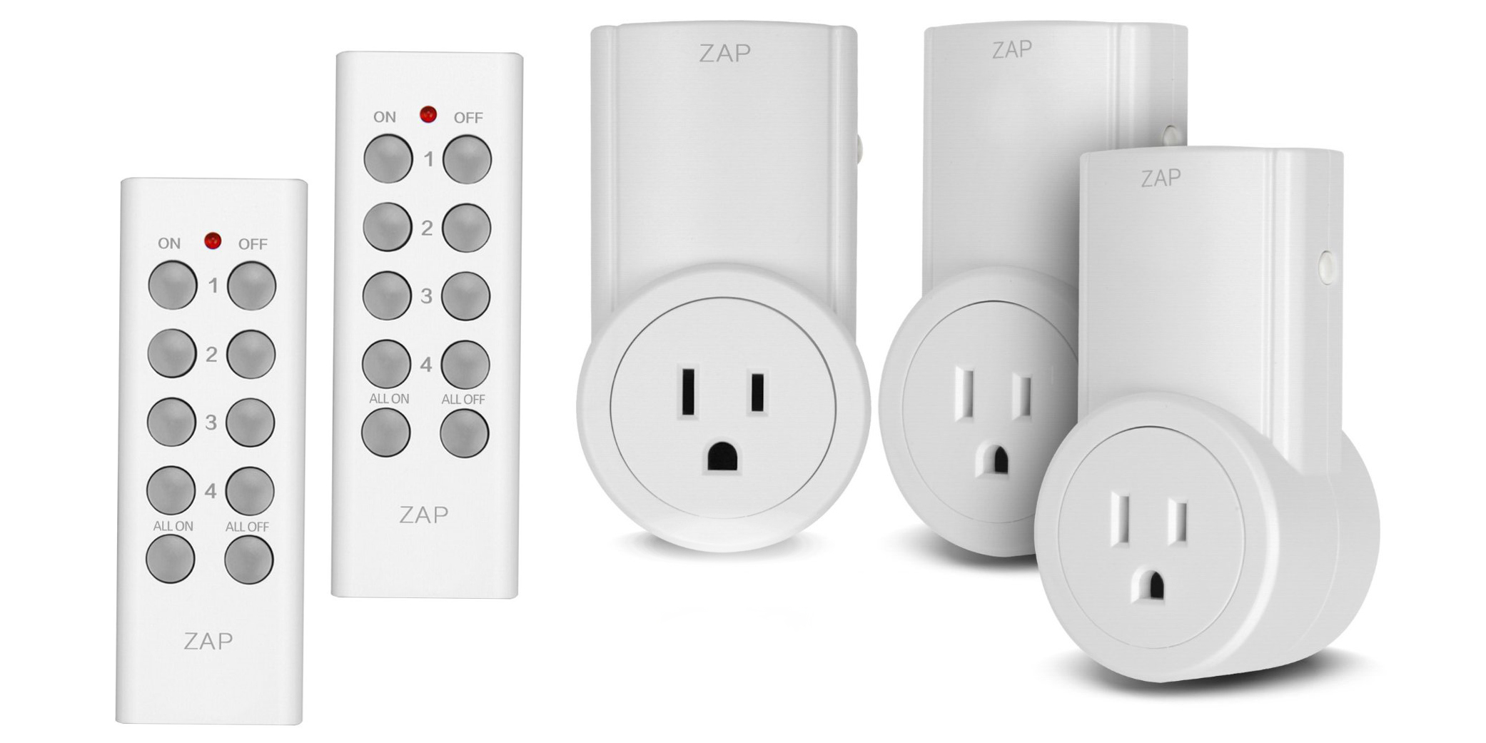Zap Wireless Remote Outlets