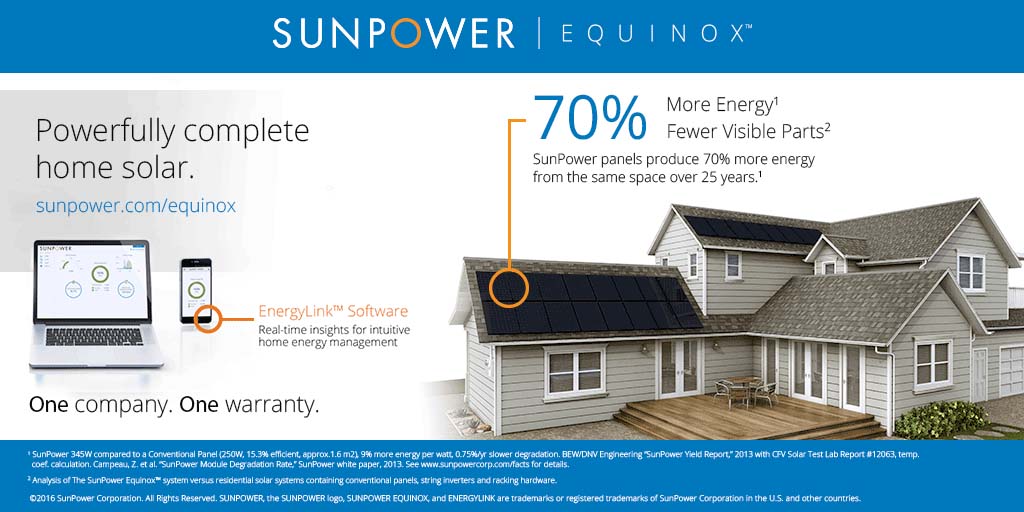 AT&T And SunPower Bring IoT Solar Monitoring Partnership To Residential ...