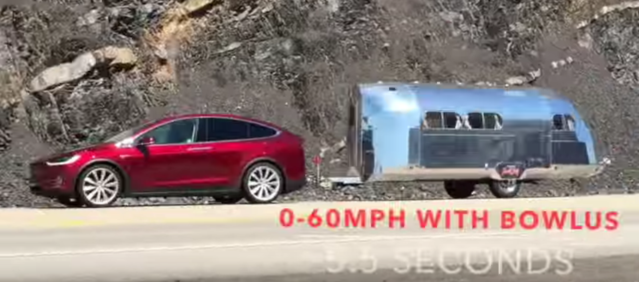 Tesla Model X tow test achieves 70 of EPA range with trailer [Video