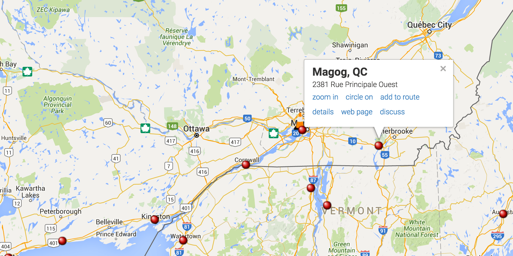 Tesla announces Supercharger openings in Montreal/Magog, Quebec