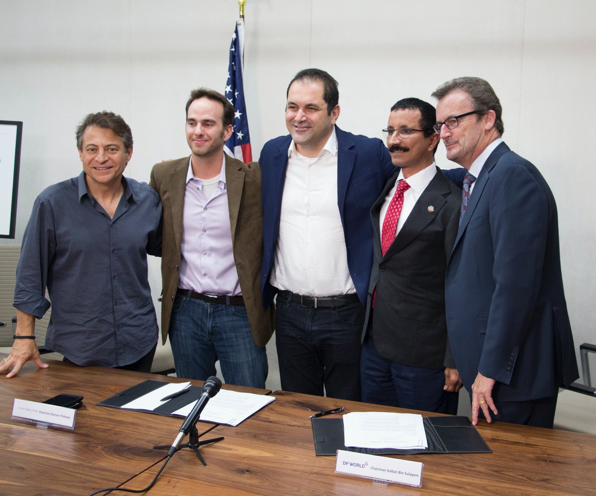 Hyperloop One inks a deal for potential first 'Hyperloop cargo ...