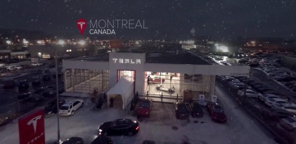 Montreal Canada Tesla