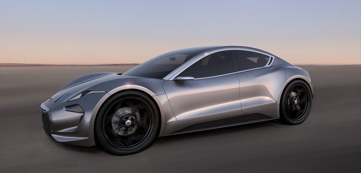 Fisker electric deals vehicle