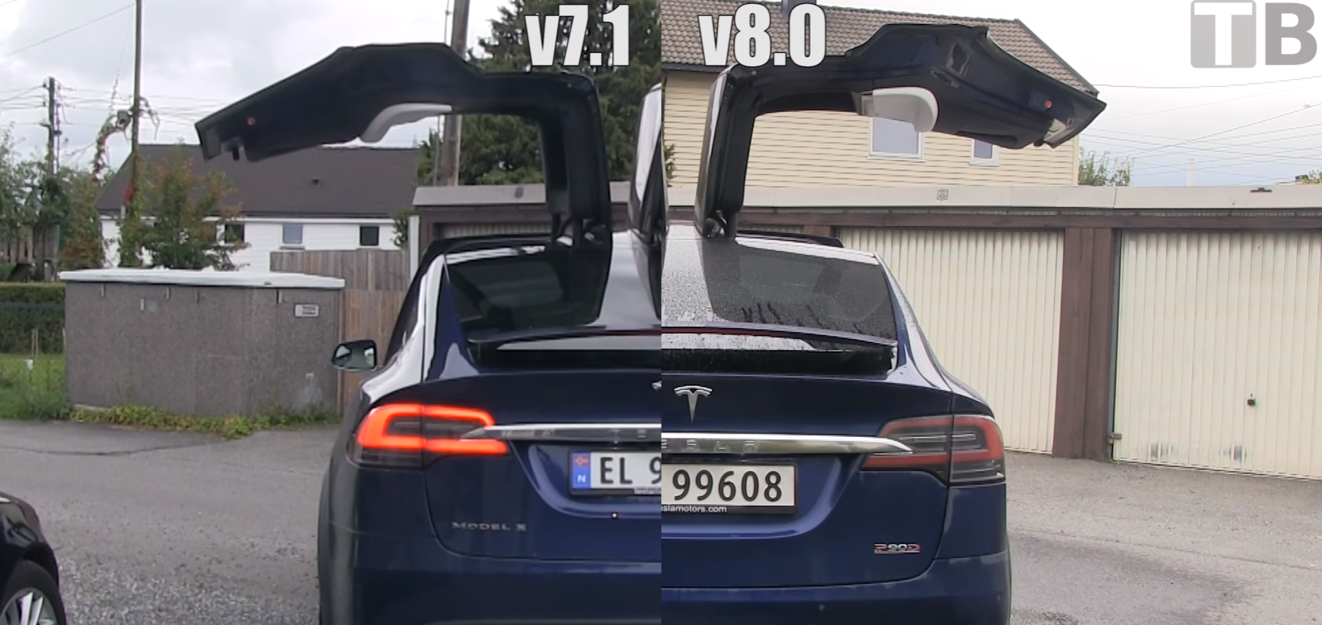 Tesla Falcon Wing Doors Electrek