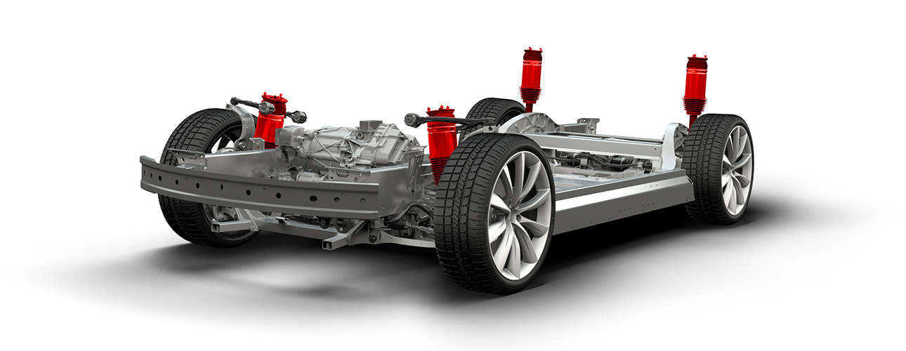 Tesla Model 3 to have smart air  suspension  with dual motor  