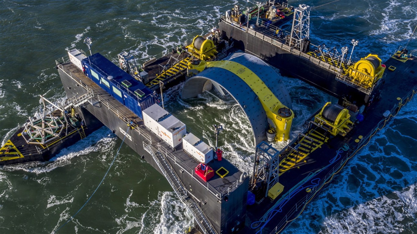 Massive New Tidal Turbine Has Been Deployed On The Coast Of Nova Scotia ...