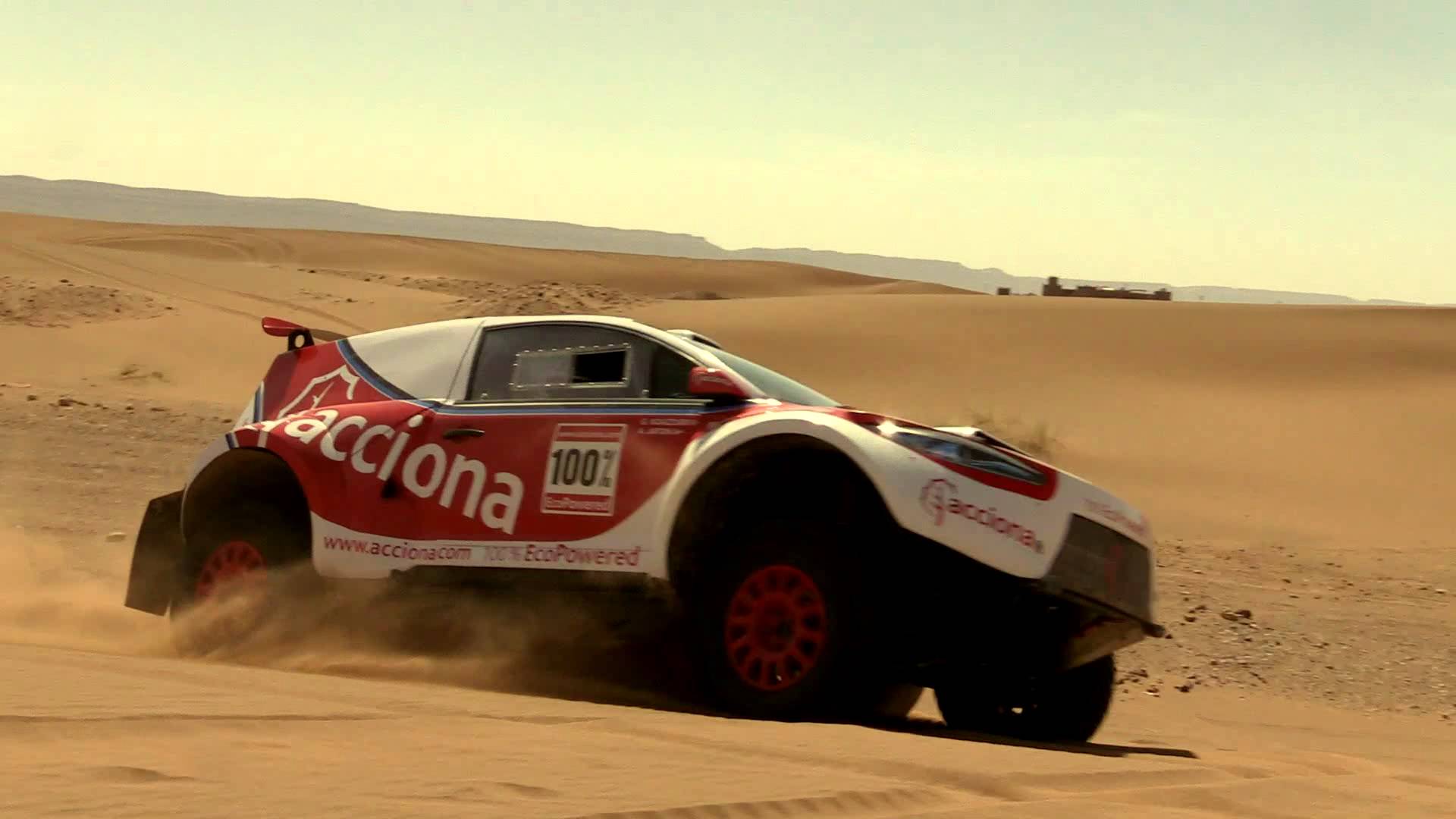Acciona's third consecutive attempt at Dakar Rally with race's only