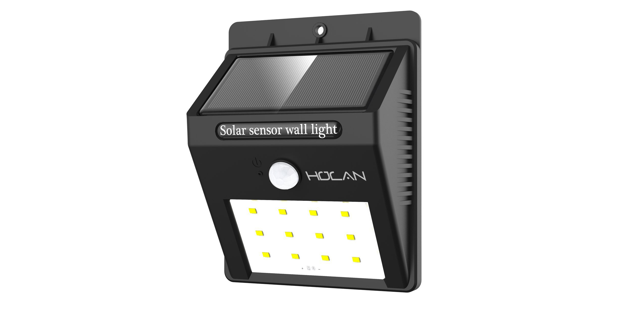 holan solar sensor wall light