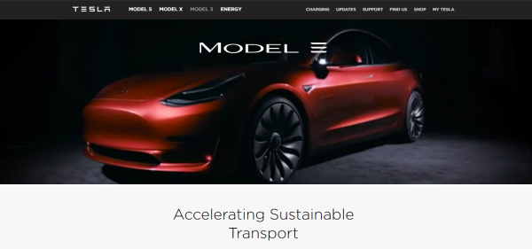 Tesla changes the branding of the Model 3 to remove the '3 lines' logo