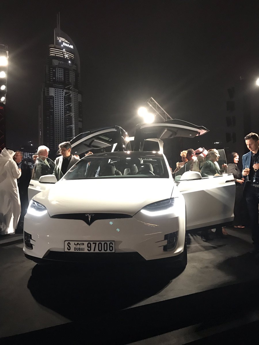 Watch Elon Musk's presentation for the launch of Tesla in Dubai | Electrek