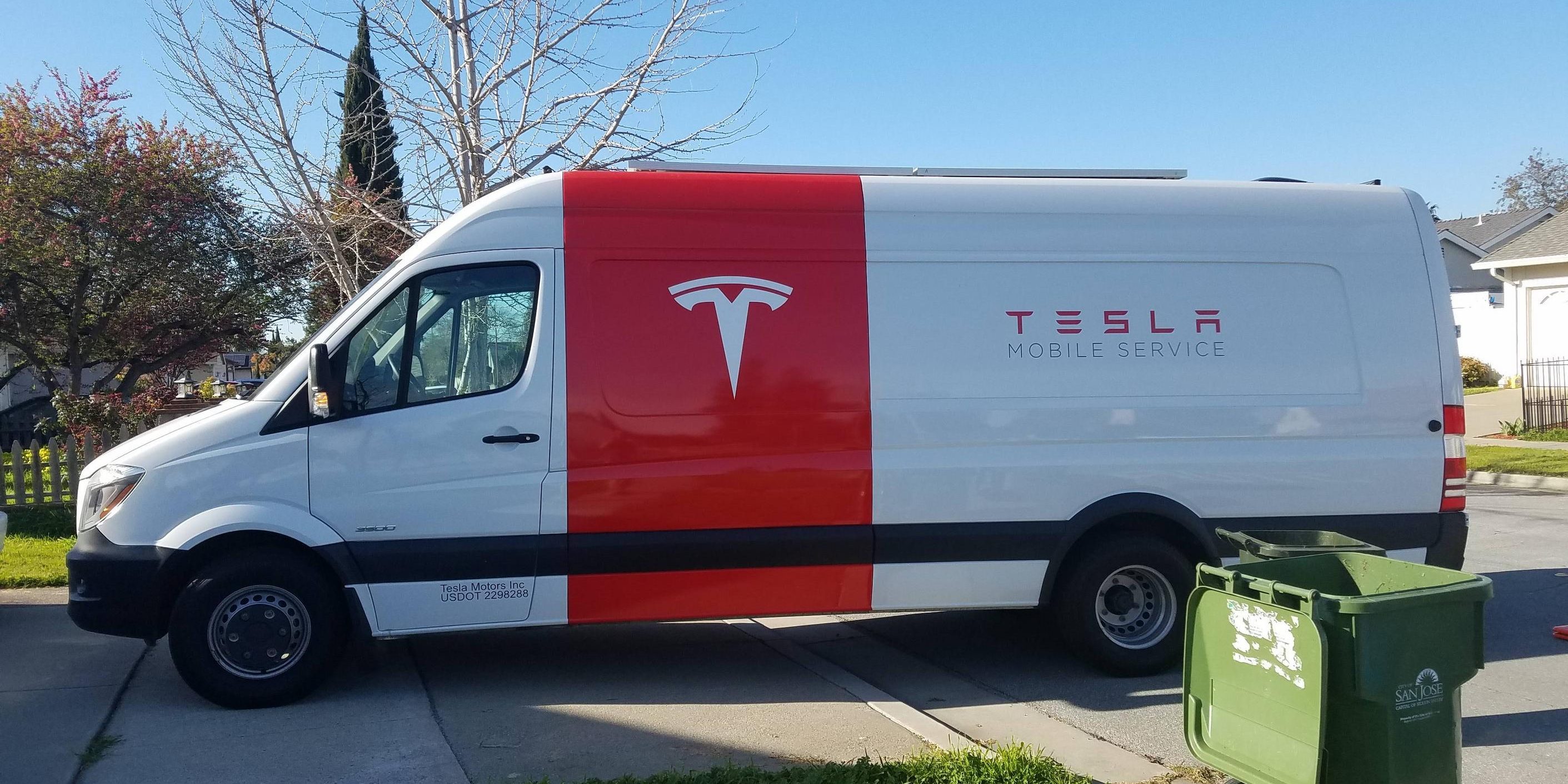 Tesla's Rangers get a new look, now called 'Tesla Mobile Service ...