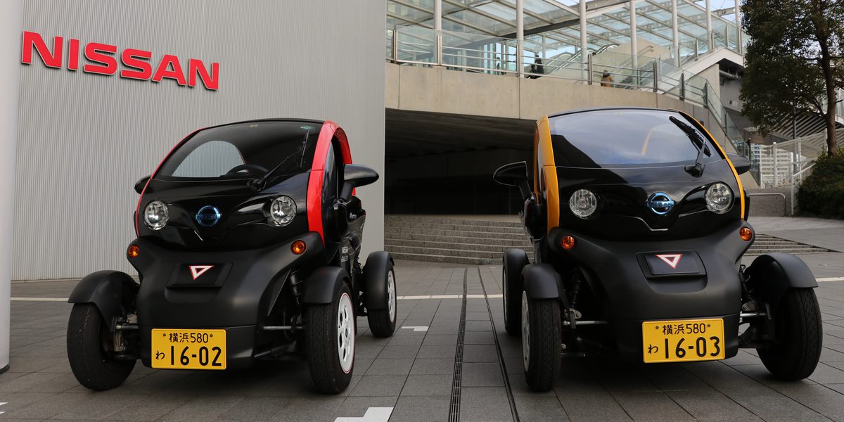 Nissan scoot deals electric car price