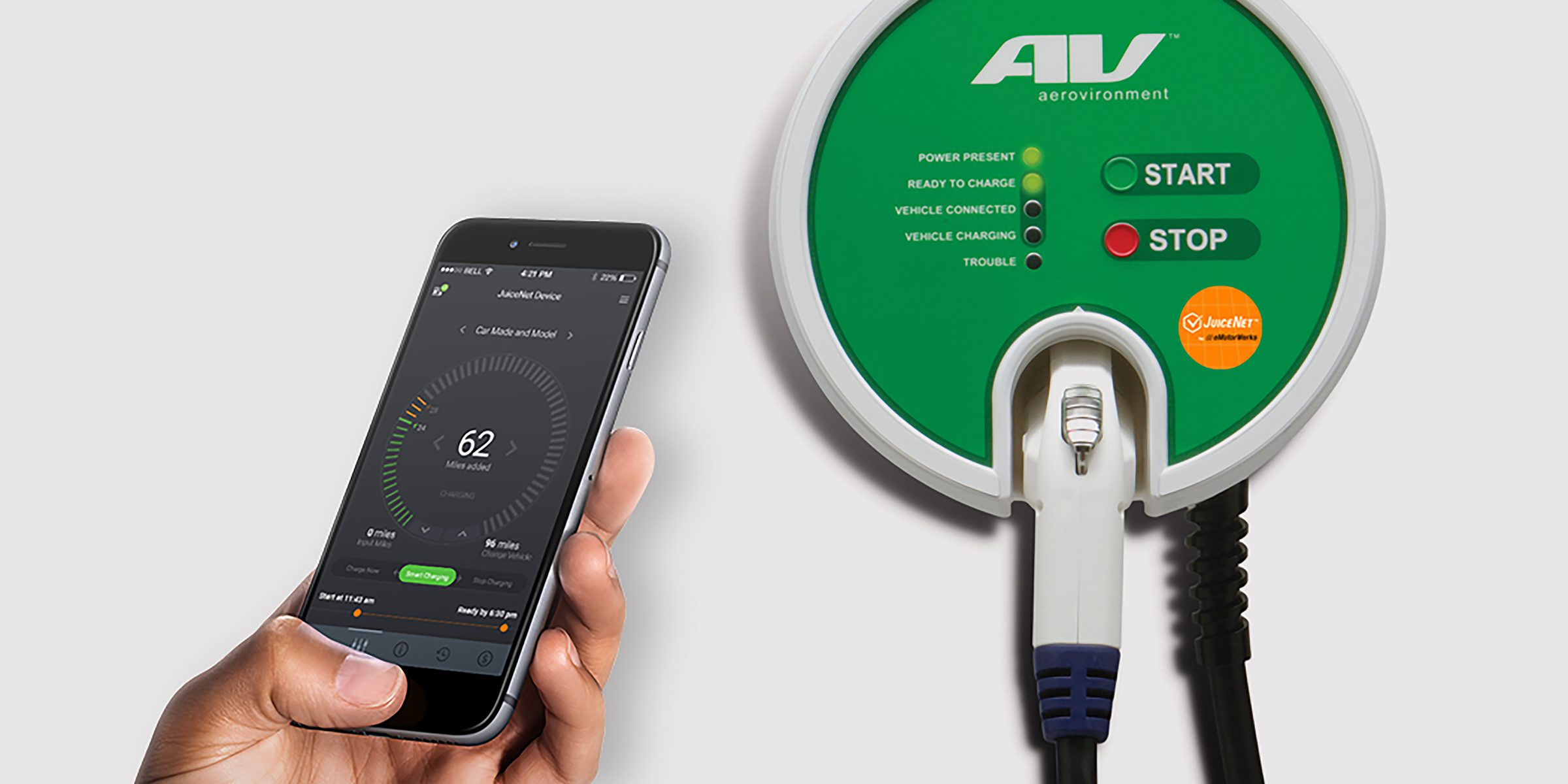 EV charger makers AeroVironment and eMotorWerks partner to create