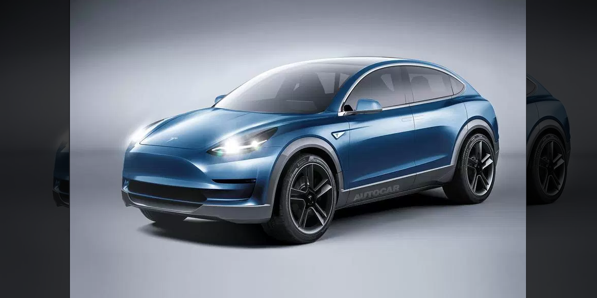 New Tesla Model Y: facelifted electric SUV's design previewed