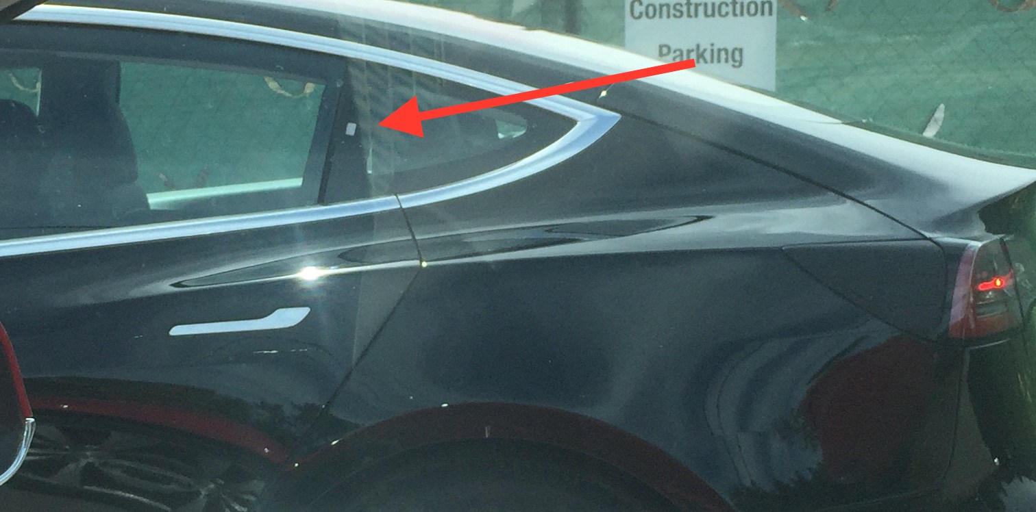 Tesla Model 3 Prototype Features Different Sensor Suite Than