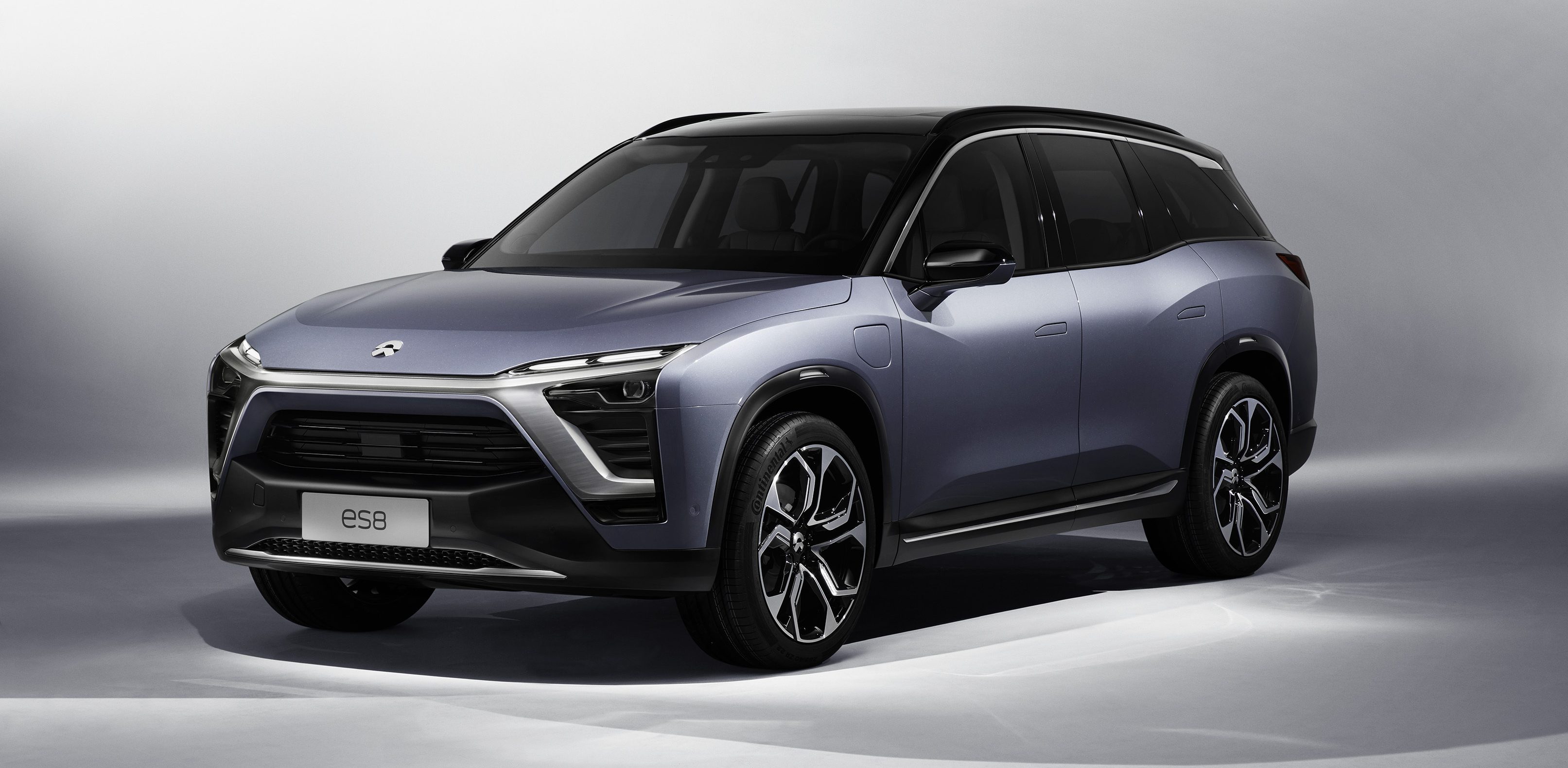 NIO unveils its first production electric vehicle 7seater SUV with battery swap Electrek