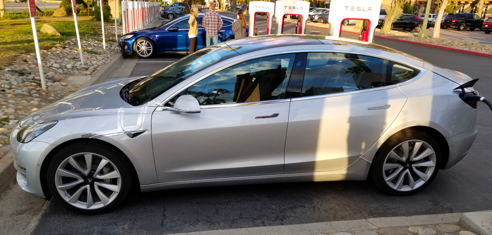 Tesla Model 3 Best Look So Far As Tesla Tries To Hide