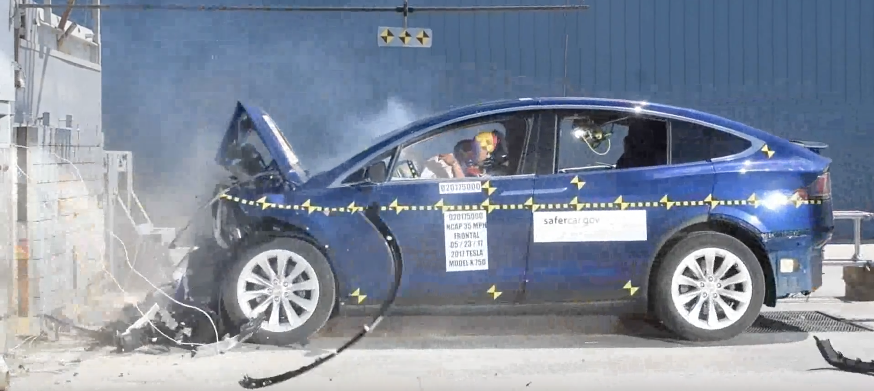 Tesla Model X the First SUV Ever to Achieve 5-Star Crash Rating in Every  Category