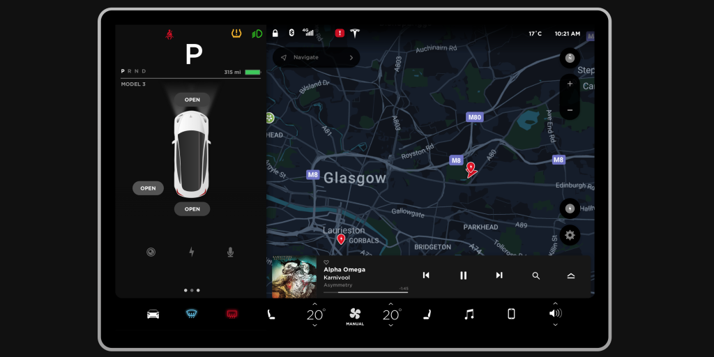Download You can play with Tesla Model 3's UI with this interactive ...