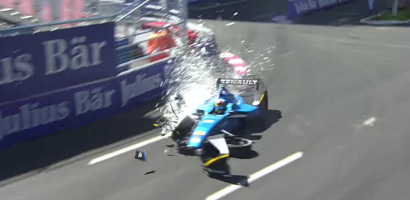 Watch all Formula E crashes from season 3 of the allelectric