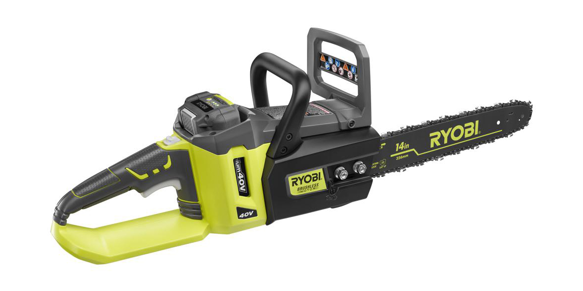 Ryobi 14 inch on sale cordless chainsaw