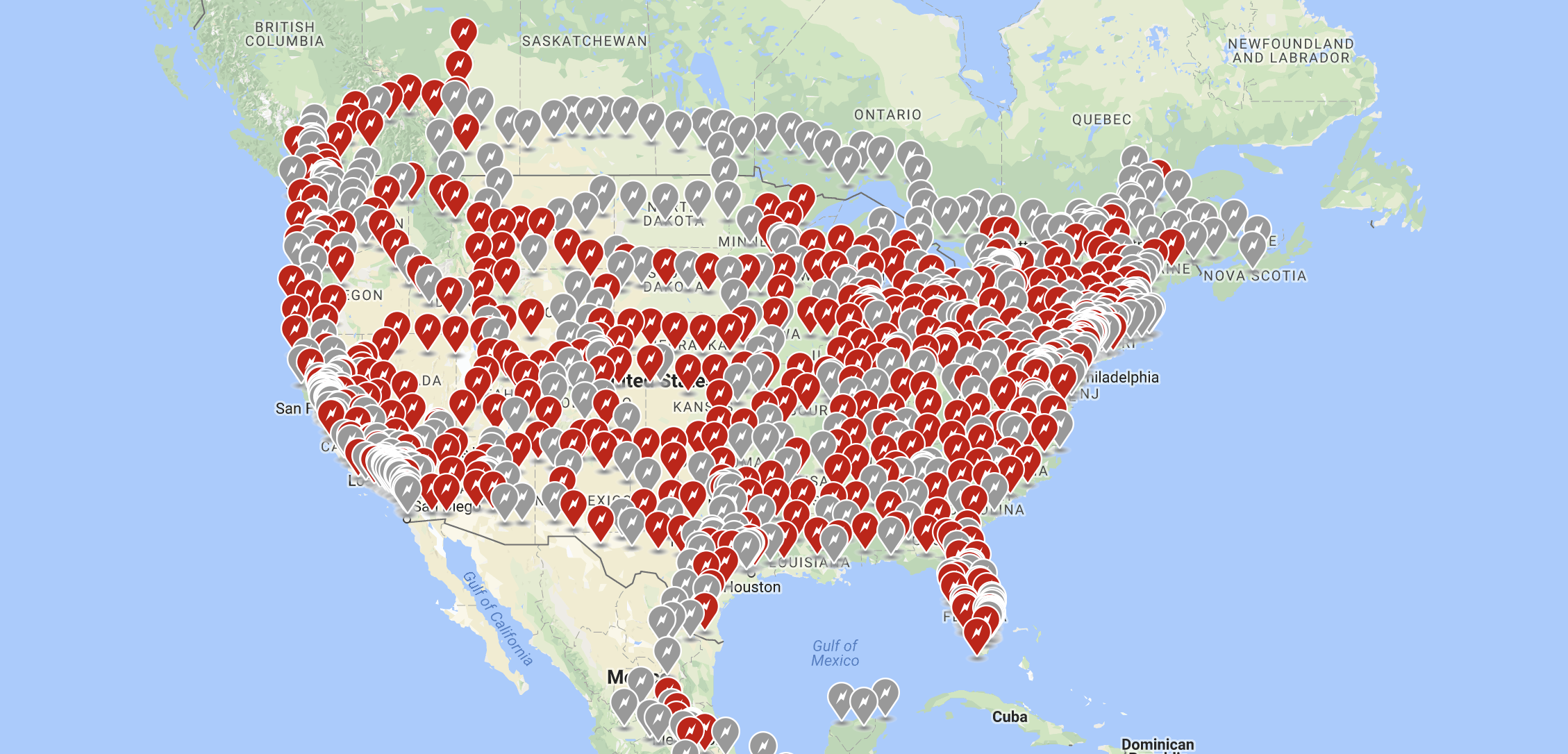 Tesla Charging Stations Map Wisconsin News Current Station In The Word