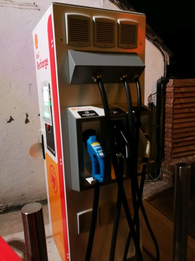 First look at Shell's new electric car charging stations being deployed