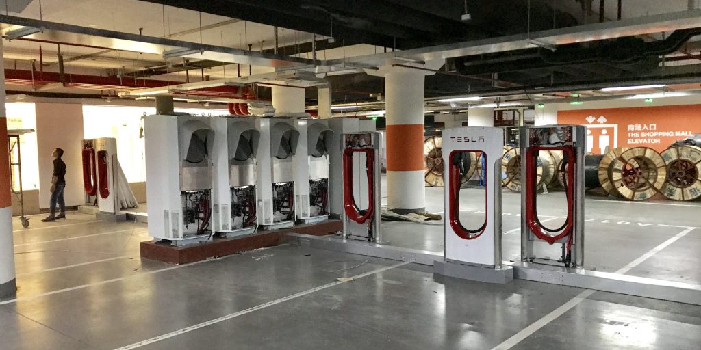 Tesla is building a new biggest Supercharger in the world Electrek