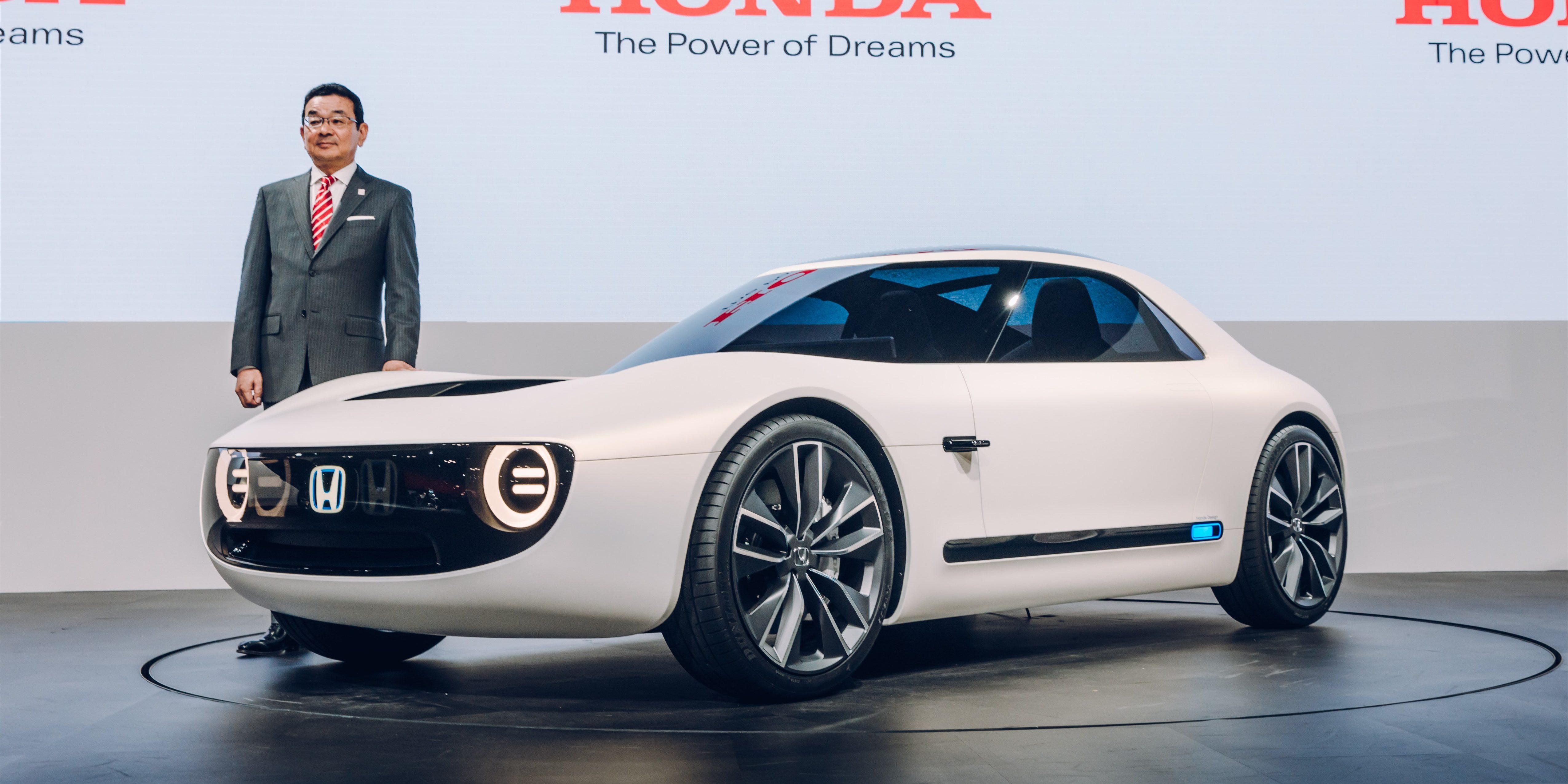 Honda Unveils All Electric Sports Car Concept Based On New Electric Platform Electrek