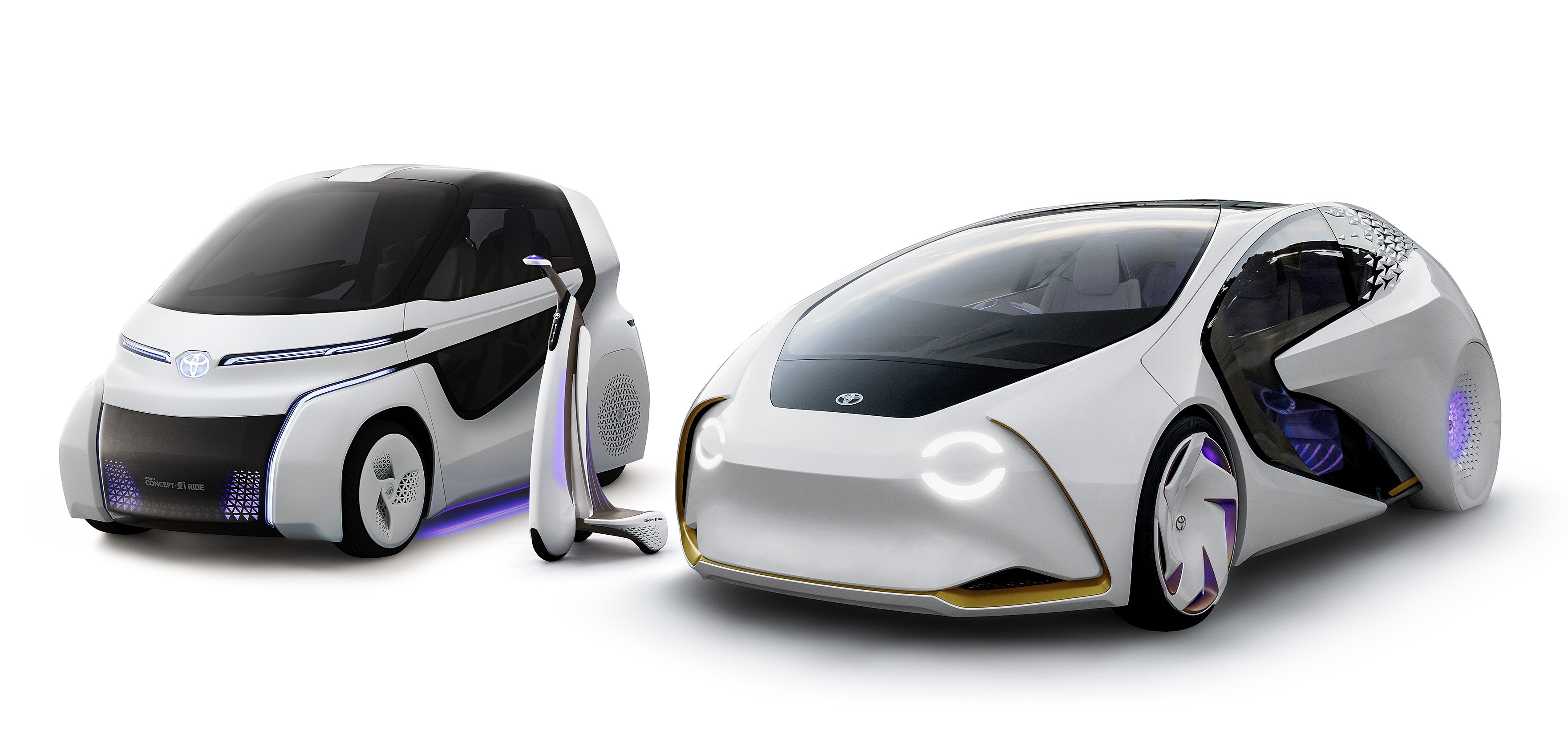Toyota unveils new electric vehicle concepts that will never go to