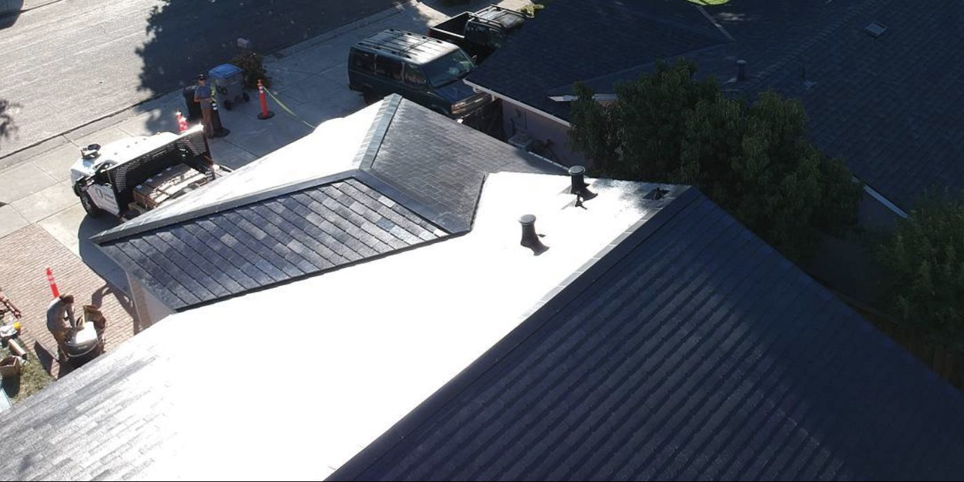 are tesla solar roofs bing installed