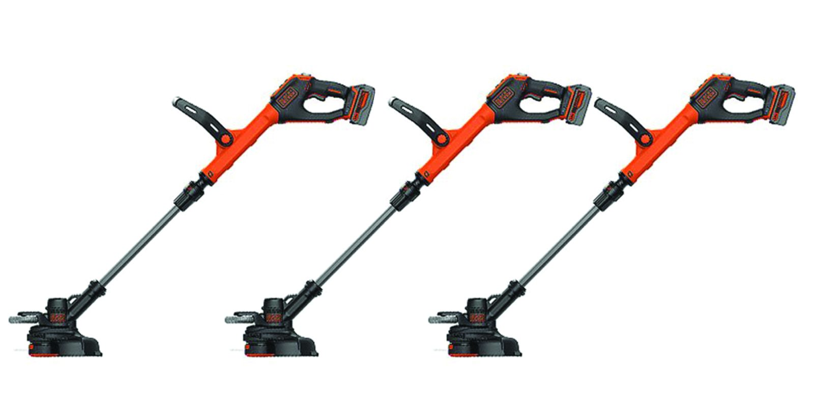 Sold at Auction: Black and decker weed eater missing battery, bike