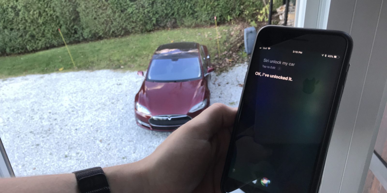 Приложение tesla ios