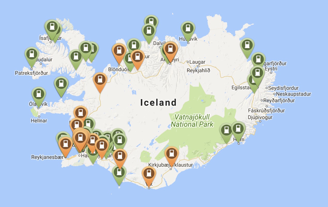 ABB to cover Iceland with 15 new fastcharging electric car stations