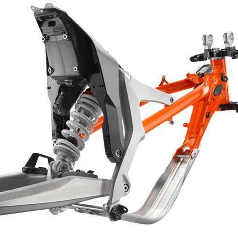 View of KTM unveils new 2018 Freeride E-XC electric motocross bike with 50 ...
