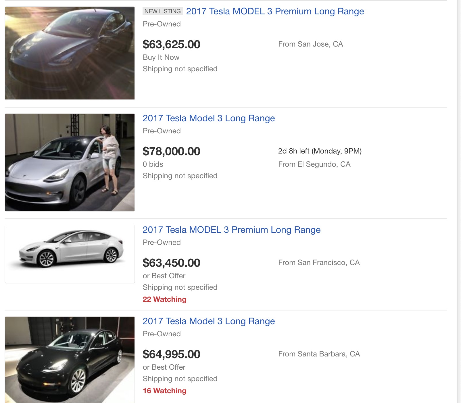 Tesla Model 3 go to used market in impressive numbers, but doesn't find ...